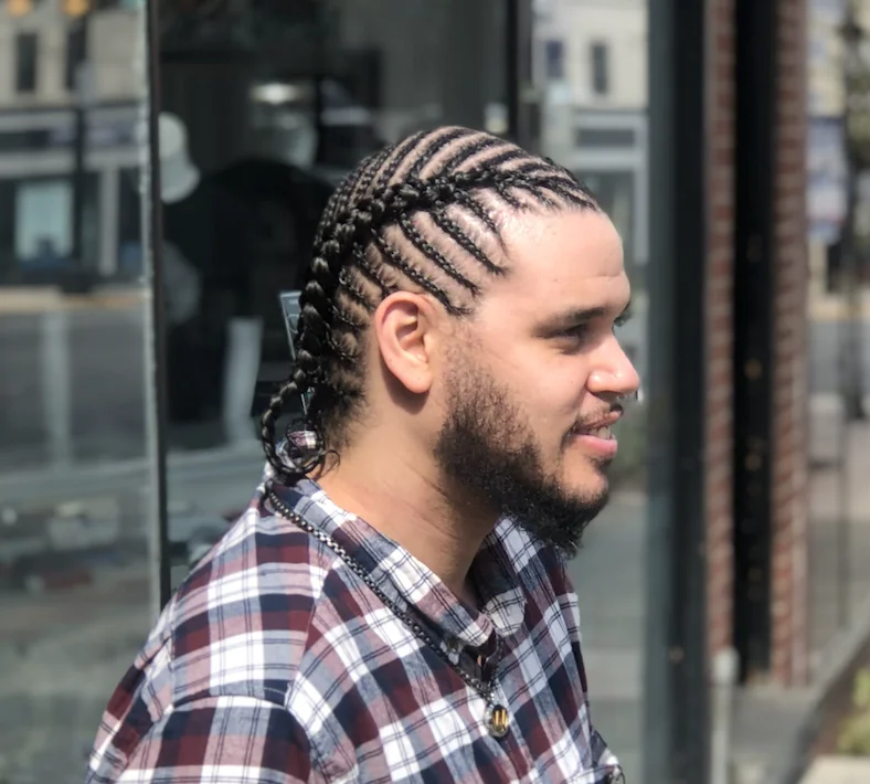 Loc styling from The Kut Shoppe gallery
